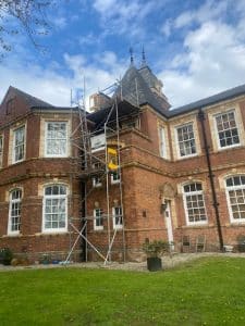 Scaffolding project - manor
