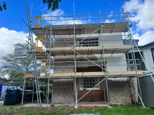 Scaffolding in Sidmouth